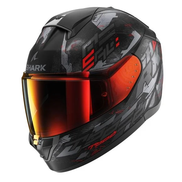 Casque Shark RIDILL 2 – MOLOKAI – Noir / Gris Ref : SH1718
