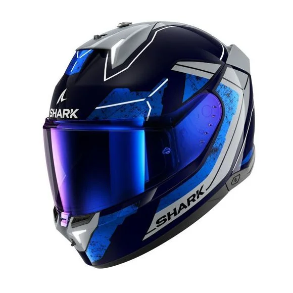 Casque Shark SKWAL i3 – RHAD – Bleu / Gris Ref : SH1692