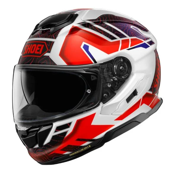 Casque Shoei GT-AIR 3 – HIKE – Bleu / Blanc Ref : SI0571