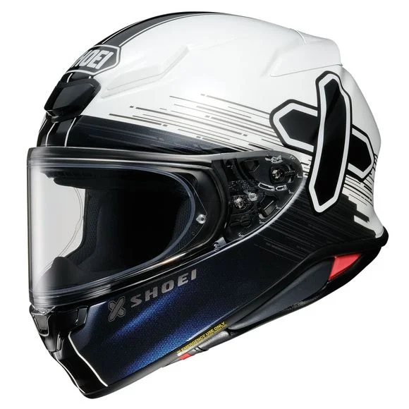 Casque Shoei NXR2 – IDEOGRAPH – Blanc / Gris Ref : SI0516