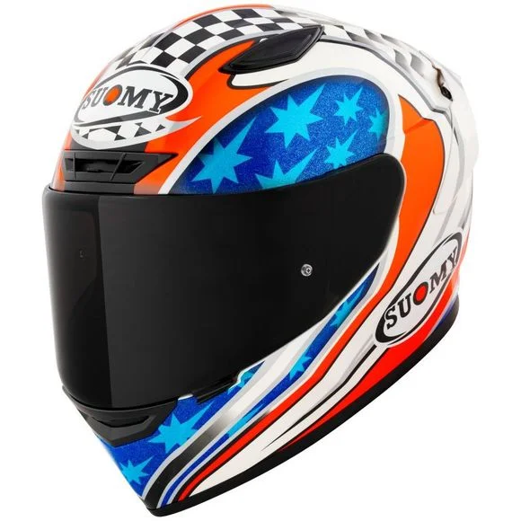 Casque Suomy TRACK-1 – TROY BAYLISS REPLICA 2002 – Multicolore Ref : SU0424