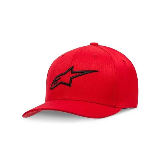 Casquette Alpinestars AGELESS CURVE – Noir / Rouge Ref : AP11324