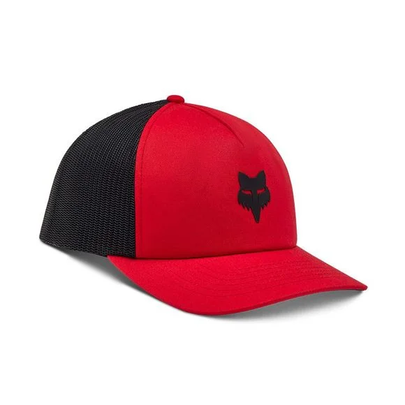 Casquette Fox FOX HEAD TRUCKER – Rouge / Noir Ref : FX4829 / 33143-122-OS