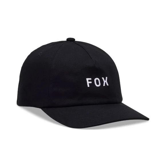 Casquette Fox WORDMARK ADJUSTABLE – Noir / Blanc Ref : FX4803 / 31637-018-OS