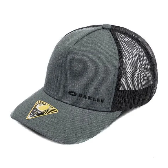 Casquette Oakley CHALTEN CAP NEW GRANITE HTHR/BLACK – Gris Ref : OK1802 / 8000390003