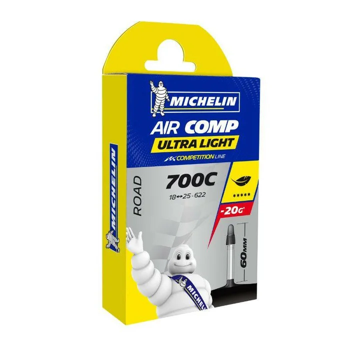 Chambre à air valve Presta 700 x 18-23 60 mm 78g