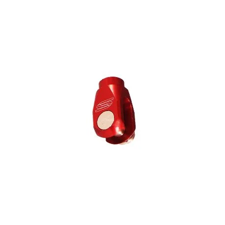Chape de reglage de frein arriere SCAR alu rouge BC401R
