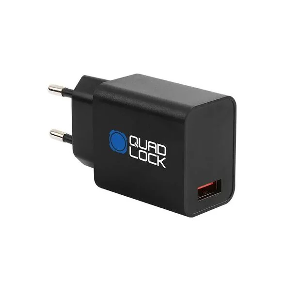 Chargeur Quad Lock Adaptateur secteur port USB Type A – Noir Ref : QDL0199 / 1118117