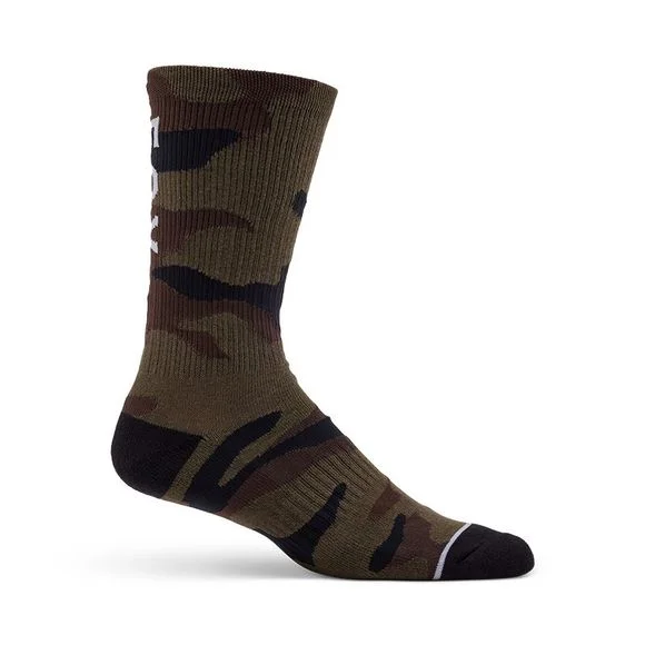 Chaussettes Fox FOX CAMO CREW – Vert / Noir Ref : FX4849