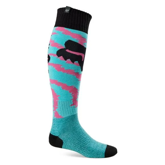 Chaussettes MX Fox 180 NUKLR – Rouge / Noir Ref : FX3781