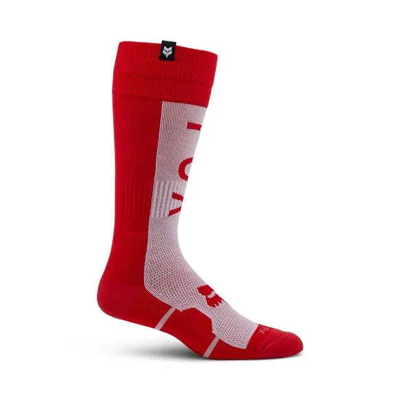 Chaussettes MX Fox 360 DIVIDER – Rouge / Blanc Ref : FX5102