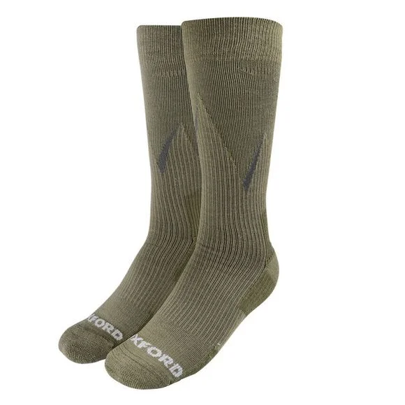 Chaussettes Oxford MERINO – Vert Ref : OD0369