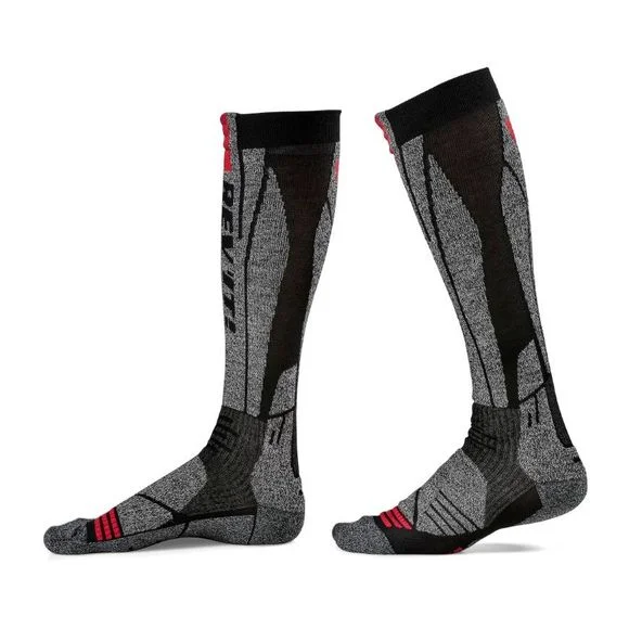 Chaussettes Rev it KALAHARI – Gris / Rouge Ref : RI1180