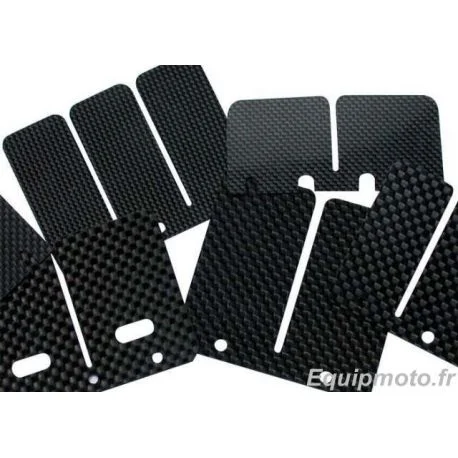 Clapets carbone Tecnium CAGIVA W8 125 / HUSQVARNA CR125 / WR125 / TM MX125 CROSS / EN125 ENDURO