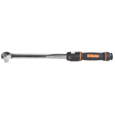 Cle dynamometrique a declanchement BETA 20-100Nm 3/8 » avec cliquet reversible pour serrage a droite/precision ± 3%/10 pieces