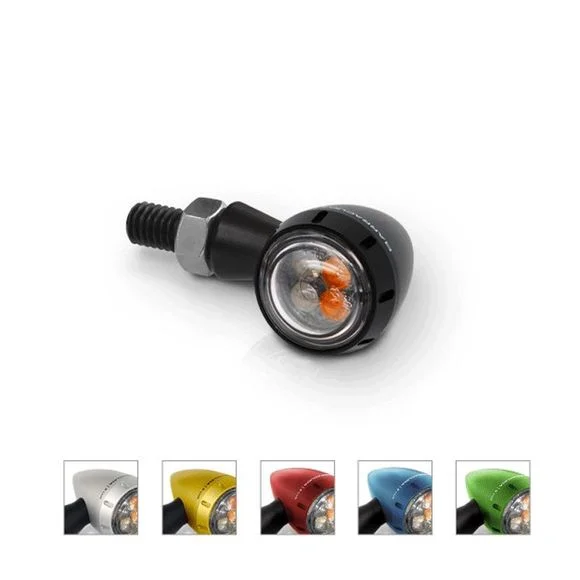 Clignotant Barracuda S-LED 3 B-LUX (La paire) Universel – Bleu Ref : BAR0108