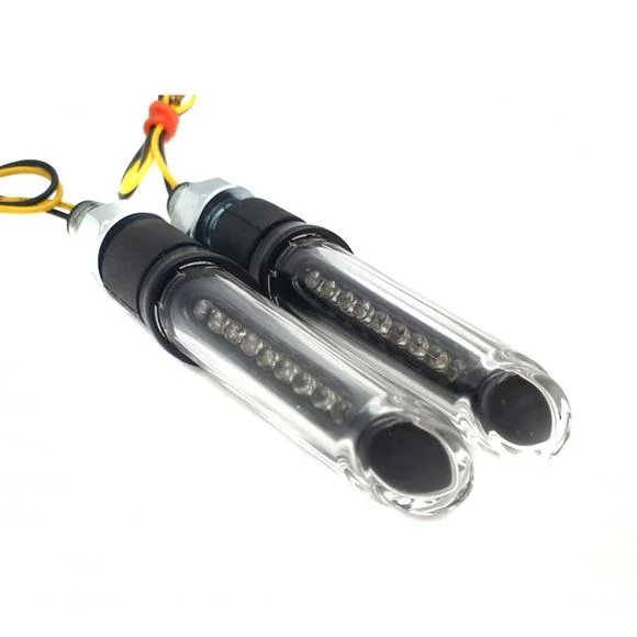 Clignotant Brazoline CLONERS à Leds (La paire) Universel – Noir Ref : BRZ0049 / 10265