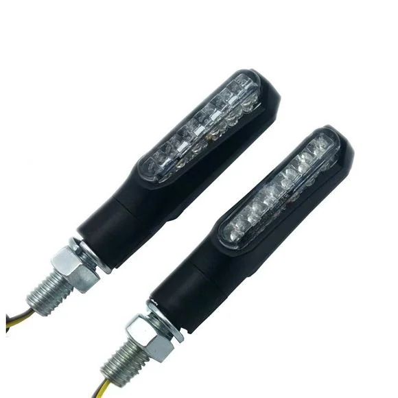 Clignotant Brazoline PRISMA LED Universel – Noir Ref : 10242
