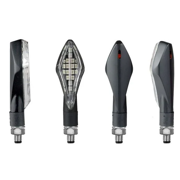 Clignotant Chaft HUNTER LED (La paire) Universel – Noir Ref : CH0410