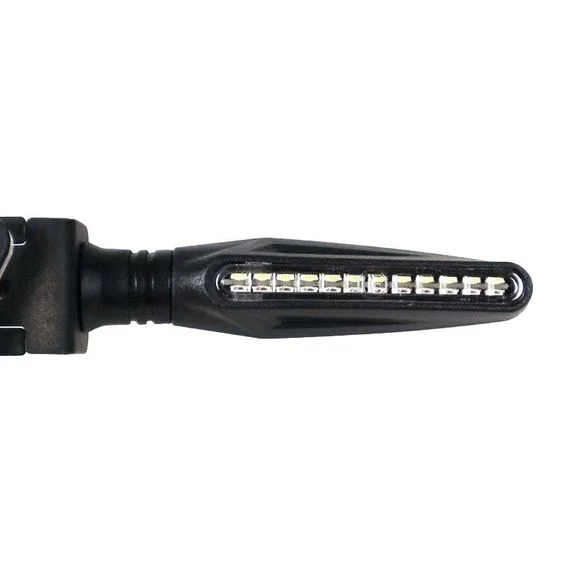 Clignotant Chaft Stemest LED multi fonctions et sequentiel arrière (La paire) Universel – Noir Ref : CF0057 / IN1149