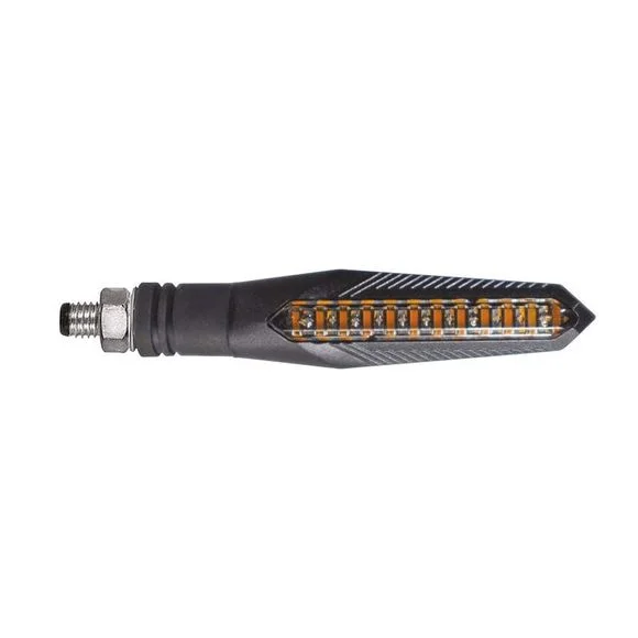 Clignotant Chaft STIFLER LED SEQUENTIELS 2.0 (La paire) Universel – Noir Ref : CF0050 / IN1143