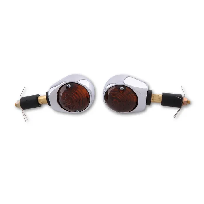 Clignotant de guidon HIGHSIDER smart OCHSENAUGE – verre fumé