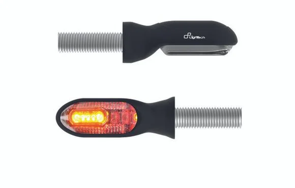 Clignotant LighTech Led plastique ABS noir petite taille (La paire) Ref : LIG00073A / 1071938