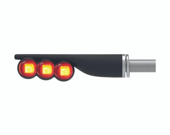Clignotant LighTech s Led plastique ABS noir Ref : LIG01256A / 1071939