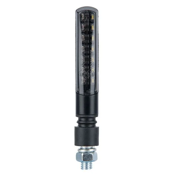 Clignotant Oxford NightSlider LED SEQUENTIELS Avant 2 en 1 (inclus 2 résistances) La paire Universel – Noir Ref : OD0067 / EL359