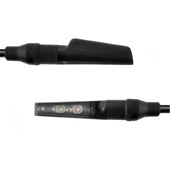 Clignotant Rizoma CORSA S LED (CLIGNOTANT, FEU DE POSITION ARRIÈRE et FEU DE STOP ) (L’unité) Universel – Noir Ref : RZ0664
