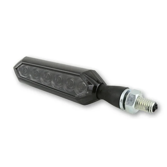 Clignotant séquentiel LED HIGHSIDER smart SORA – noir/teinté