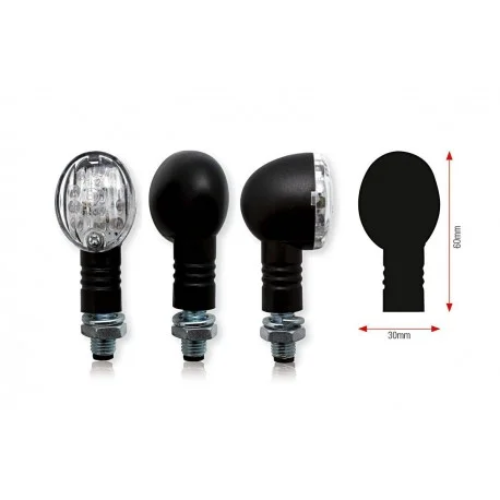 Clignotants moto universel Bullet a LED