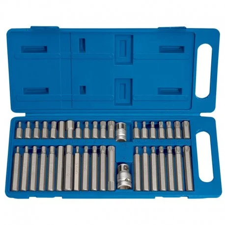 Coffret plastique de 40 douilles DRAPER TX-STAR, Spline (XZN), CHC