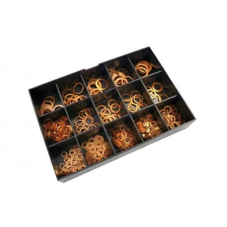 Coffret rondelles cuivre BIHR 400 pieces