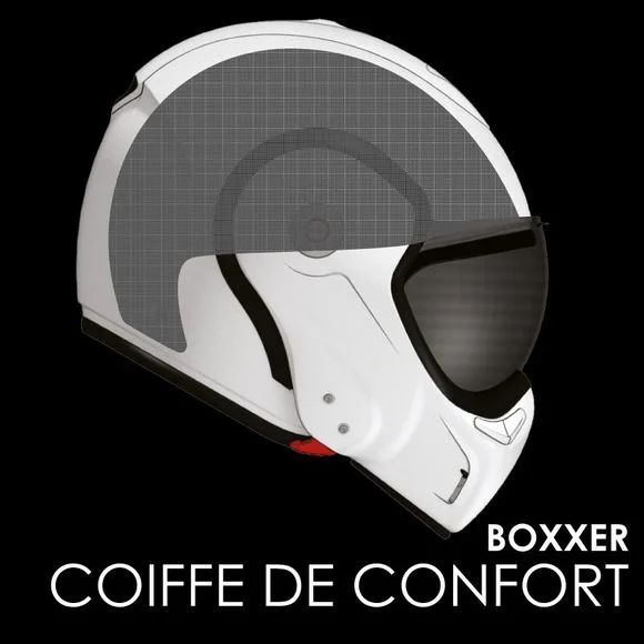 Coiffe ROOF RO9 BOXXER / WISPER CARBON / WISPER CARBON – Noir Ref : RO0201
