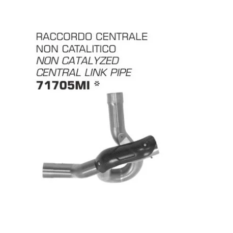 Collecteur d’Echappement racing ARROW DUCATI 1260 MULTISTRADA 2018-2020