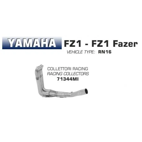 Collecteur d’Echappement racing ARROW YAMAHA FZ1 FZ1 FAZER 2006-2016