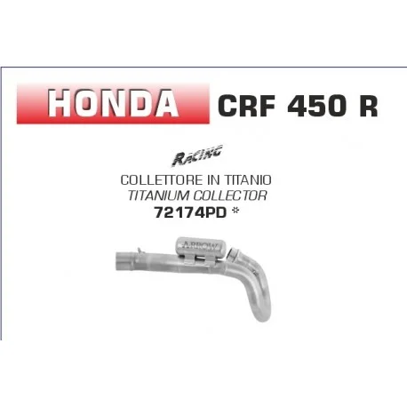 Collecteur racing d’Echappement ARROW HONDA CRF450R -2023