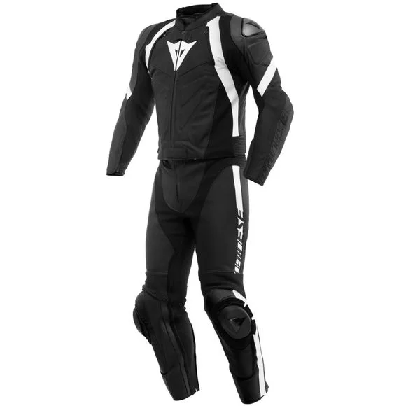 Combinaison Dainese AVRO 4 2 PIECES – Noir / Rouge Ref : DN1855