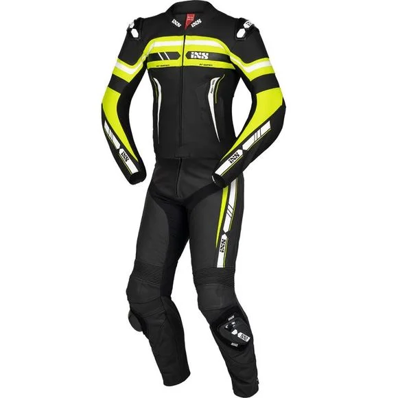 Combinaison IXS SPORT LD RS-700 2 PIECES – Noir / Jaune Ref : IS0932