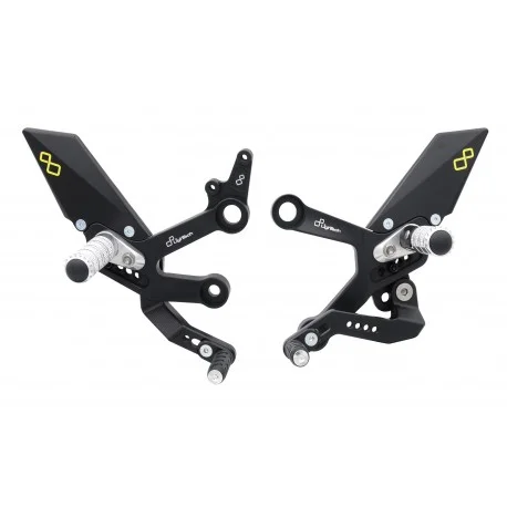 Commandes reculees fixes LIGHTECH selection standard ou inversee KTM 790 DUKE 890 DUKE 2018-2021