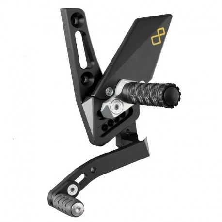 Commandes reculees fixes LIGHTECH selection standard TRIUMPH 1200 SPEED TRIPLE 2021-2024
