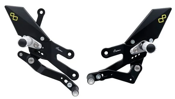 Commandes reculées LighTech réglables/repliables sélection standard et inverséeYAMAHA 700 R7 – 2021 – 2024Ref : LIG00183A / 1114885