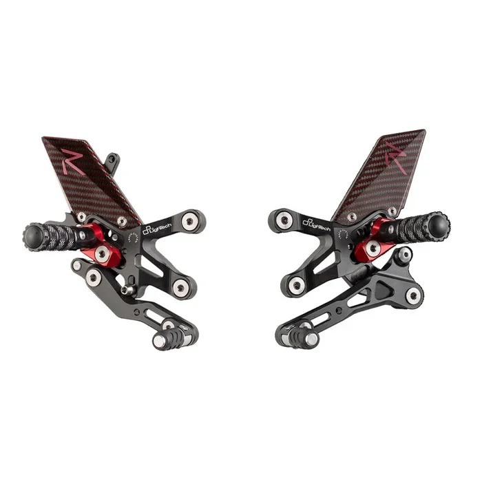 Commandes reculées réglables LIGHTECH Racing – sélection standard
