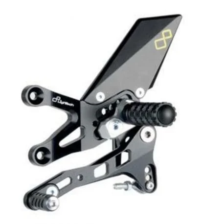 Commandes reculees reglables / repliables LIGHTECH selection standard APRILIA RSV4 2019-2024
