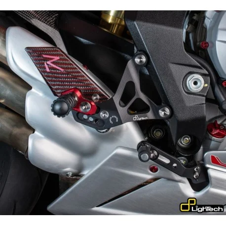 Commandes reculees reglables / repliables LIGHTECH selection standard DUCATI PANIGALE