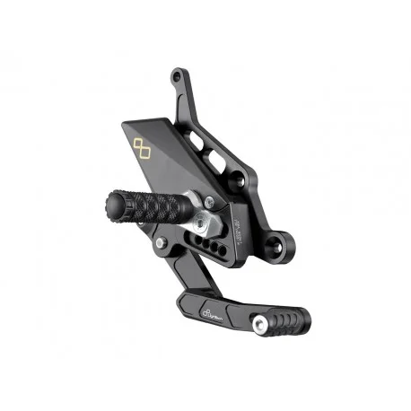 Commandes reculees reglables/repliables LIGHTECH selection standard Yamaha MT-07 2014-2022