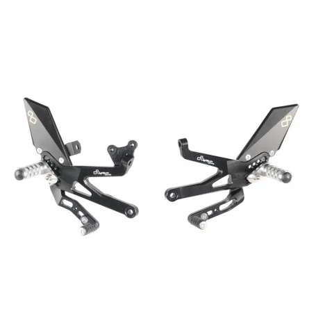 Commandes reculees reglables/repliables selection inversee LIGHTECH DUCATI PANIGALE V4 STREETFIGHTER V4