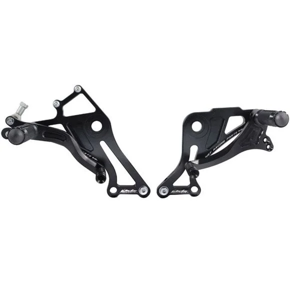 Commandes reculées Valter Moto TYPE 1 INVERSEES – Noir Ref : PET008RT10A 00
