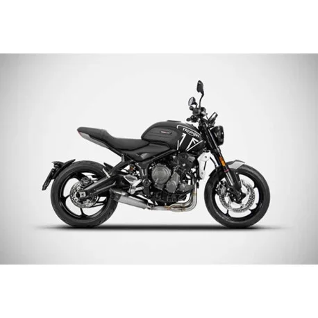 COMPLETE ZARD 3 IN 1 STAINLESS STEEL EURO 5 WITH CARBON TIP TRIUMPH TRIDENT 660